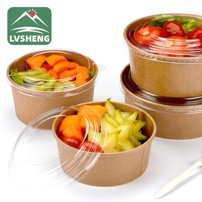 Bowlen salad kraft brown