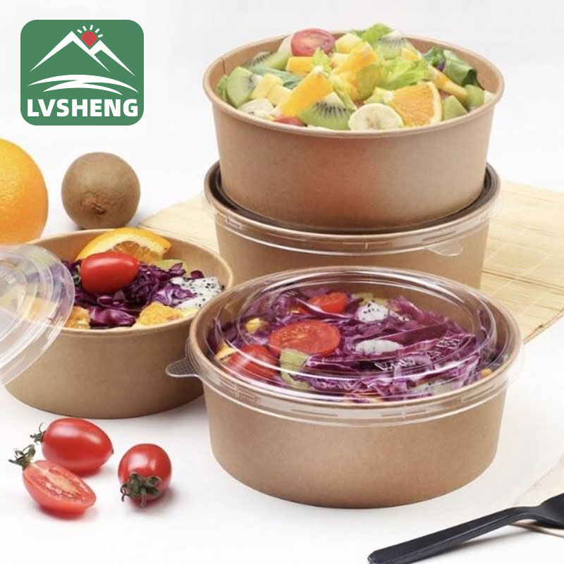 Bowlen bapur salad bas tecawê